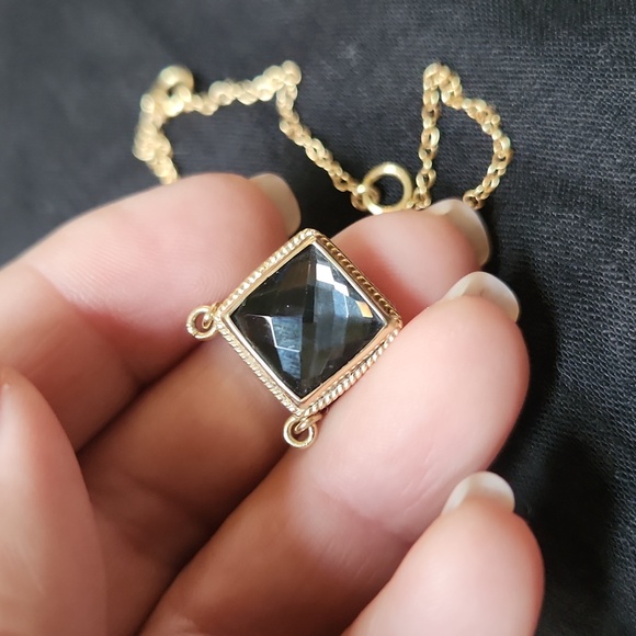 Anna Beck necklace 925 gold plated - Picture 1 of 7